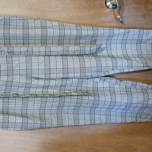 SO goods, Women's casual pants, XL, Grey checkered